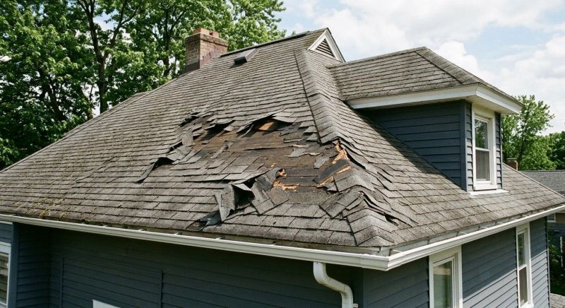 Roof Damage Repair in Glenolden, PA