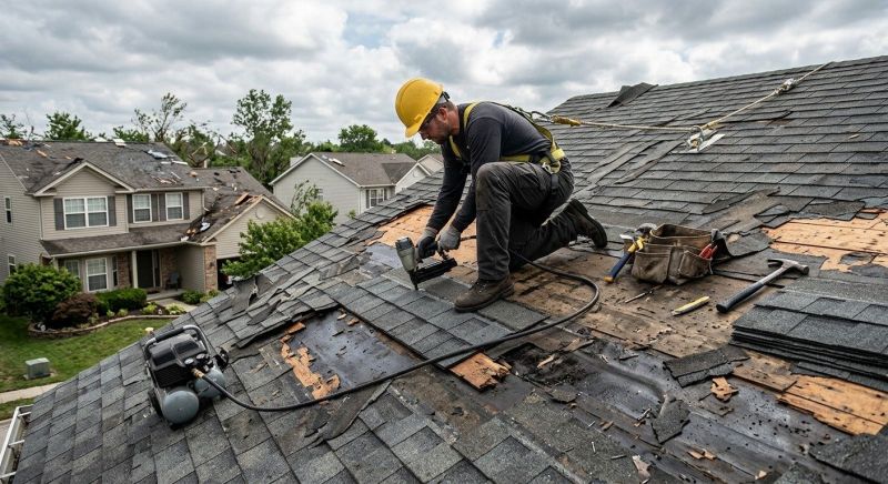 Roof Damage Repair in Plymouth Meeting, PA