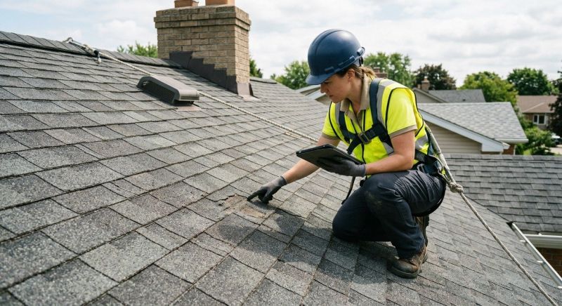 Roofing Evaluation in Spring Mount, PA