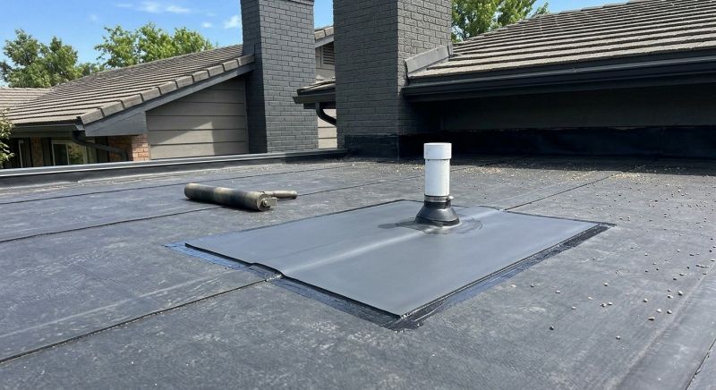 Rubber Roof Repair in Glenolden, PA