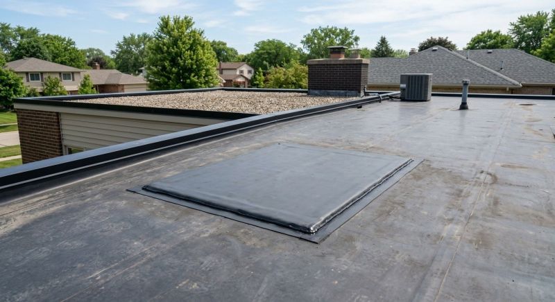 Rubber Roof Repair in Huntingdon Valley, PA