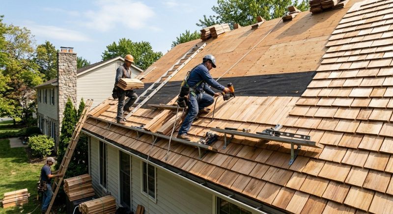 Shake Roof Replacement in Exton, PA