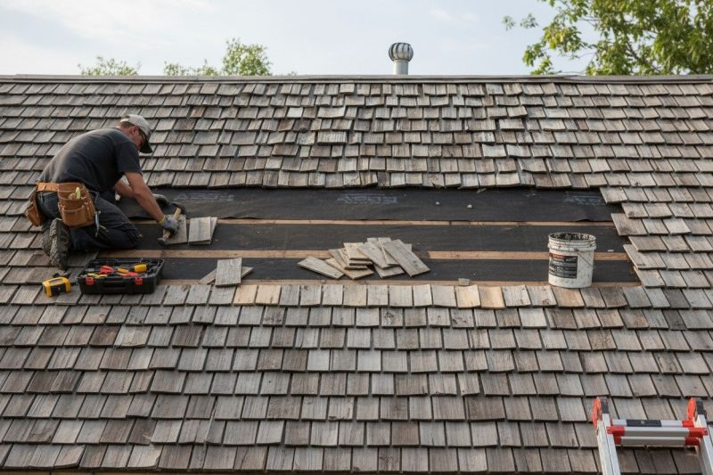 Shake Shingle Repair in Downingtown, PA