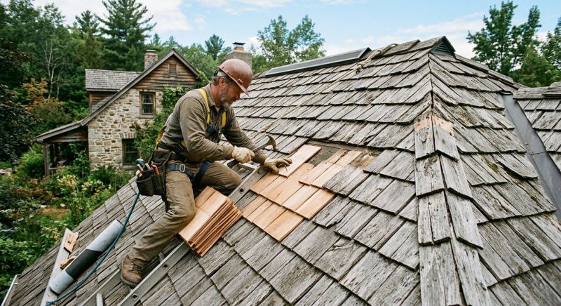 Shake Shingle Repair in Dublin, PA