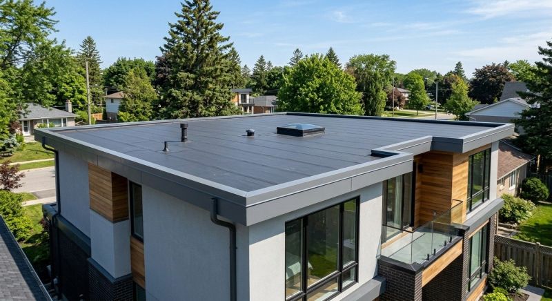 Single Ply Roof Installation in Barto, PA
