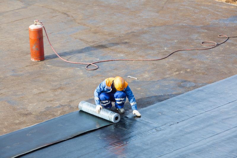 Single Ply Roof Installation in Exton, PA