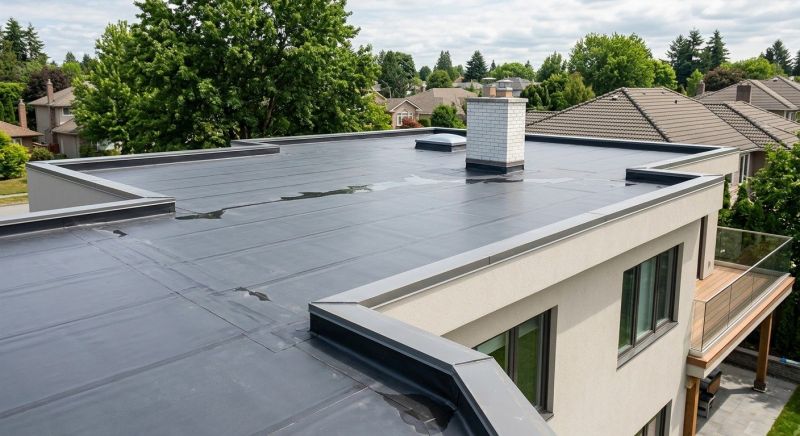 Single Ply Roof Installation in Lansdowne, PA