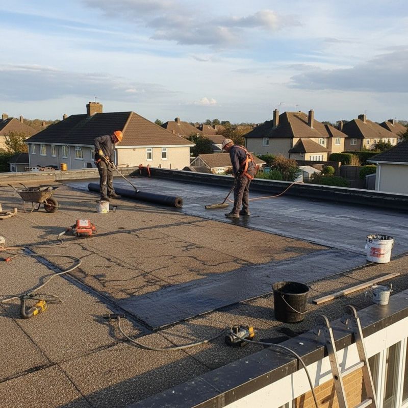 Single Ply Roof Repair in Cheltenham, PA