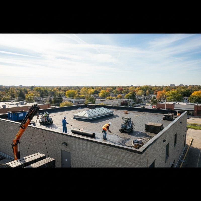 Single Ply Roof Replacement in Collegeville, PA