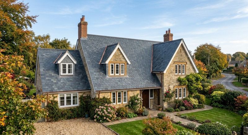 Slate Roof Construction in Broomall, PA