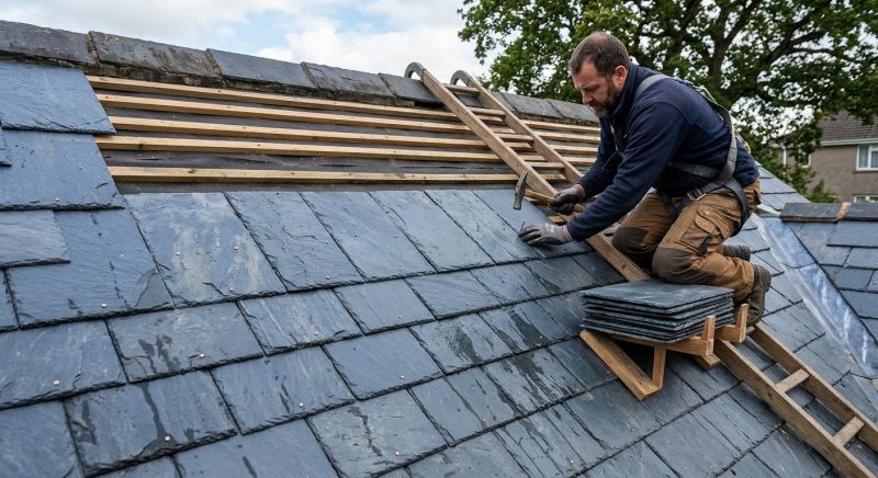 Slate Roof Construction in Emmaus, PA