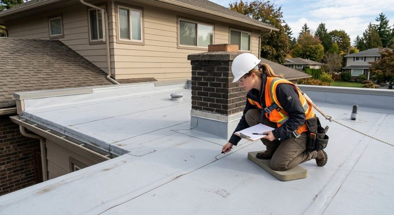Slate Roof Inspection in Collegeville, PA