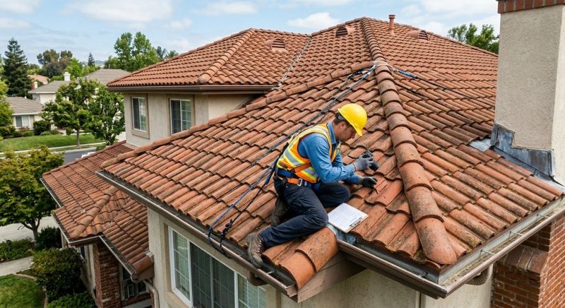 Slate Roof Inspection in Collegeville, PA