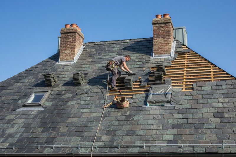 Slate Roof Repair in Glenside, PA