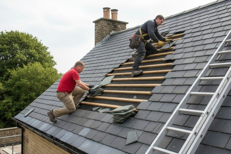 Slate Roof Repair in King Of Prussia, PA