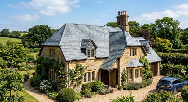 Slate Roof Replacement in Doylestown, PA