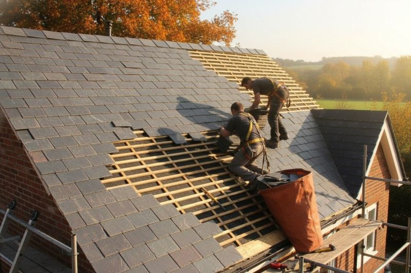 Slate Roof Replacement in Glenolden, PA