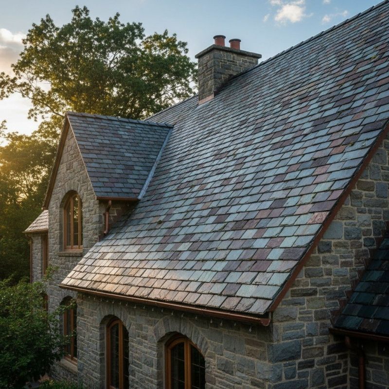 Slate Roof Replacement in Hatboro, PA