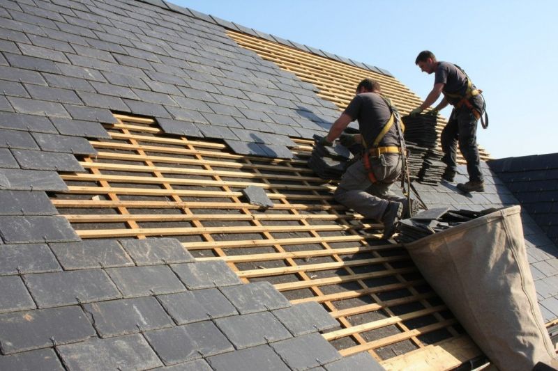 Slate Roof Replacement in Lafayette Hill, PA