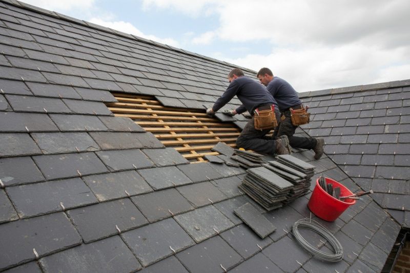 Slate Shingles Repair in Aston, PA