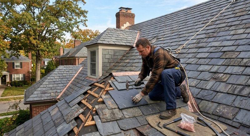Slate Shingles Repair in Chester Springs, PA