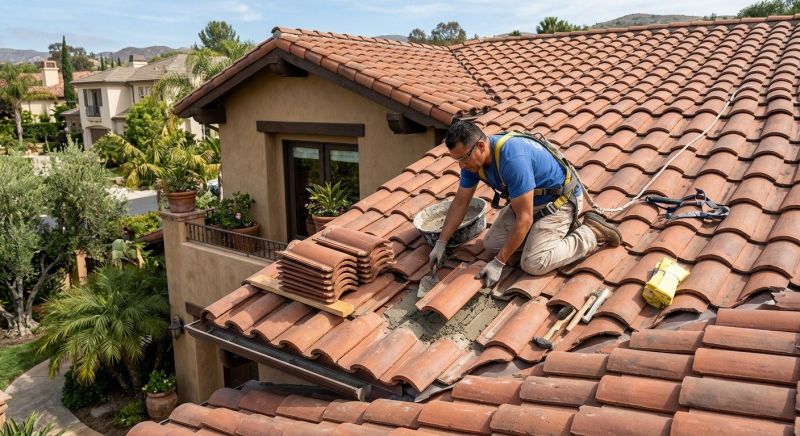 Spanish Tile Roof Repair in Collegeville, PA