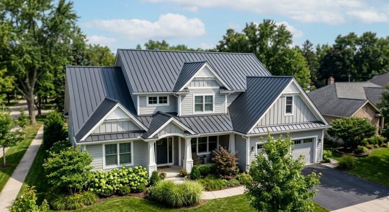 Steel Roof Replacement in Gladwyne, PA