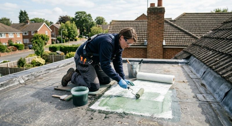 Synthetic Roof Repair in Collegeville, PA