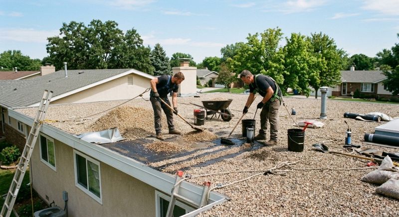 Tar And Gravel Roof Repair in Ambler, PA