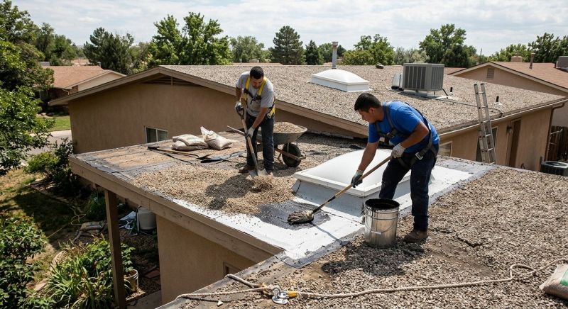 Tar And Gravel Roof Repair in Chalfont, PA