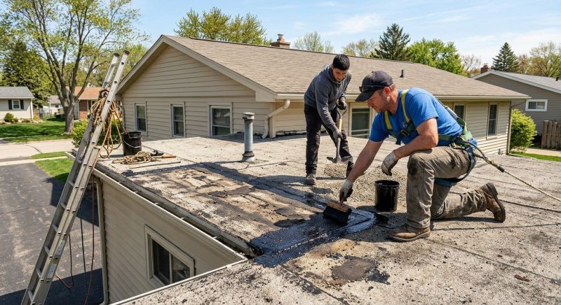 Tar And Gravel Roof Repair in Coatesville, PA