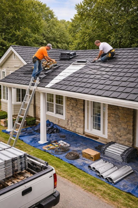 Tar Roof Installation in Glenside, PA