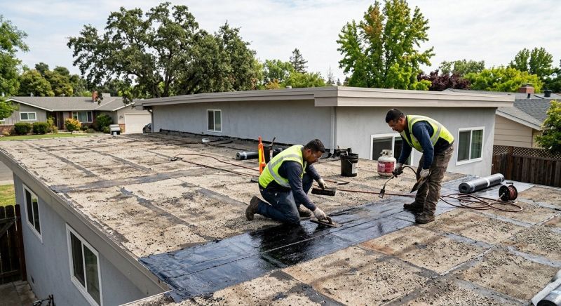 Tar Roof Repair in Broomall, PA