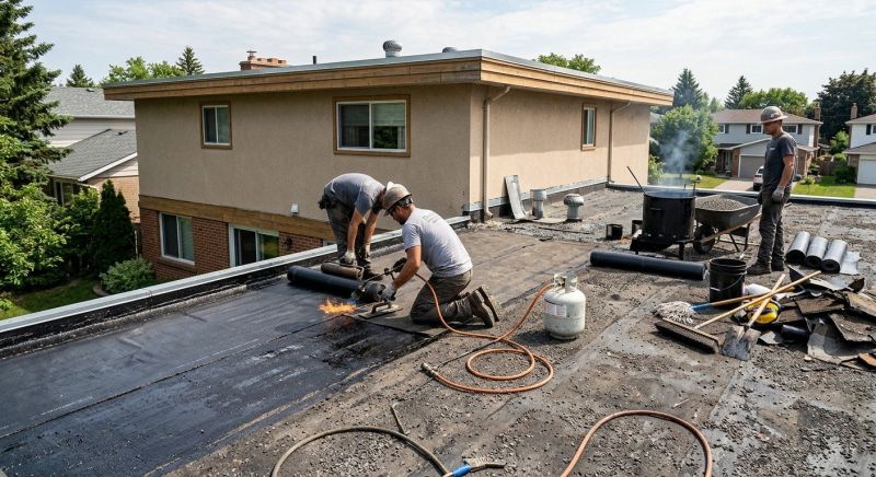 Tar Roof Repair in Gilbertsville, PA