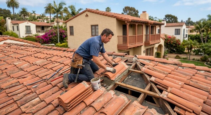 Tile Roof Repair in Chester Springs, PA