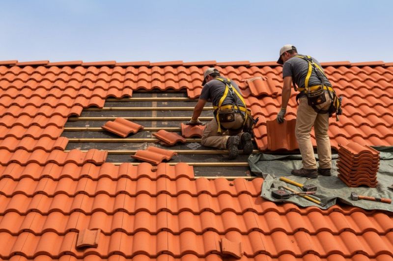 Tile Roof Repair in Delaware County, PA