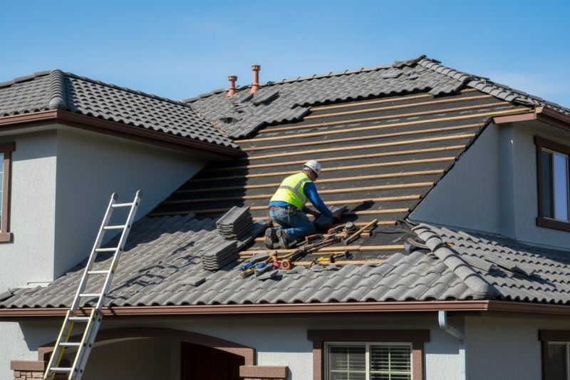Tile Roof Repair in Dresher, PA