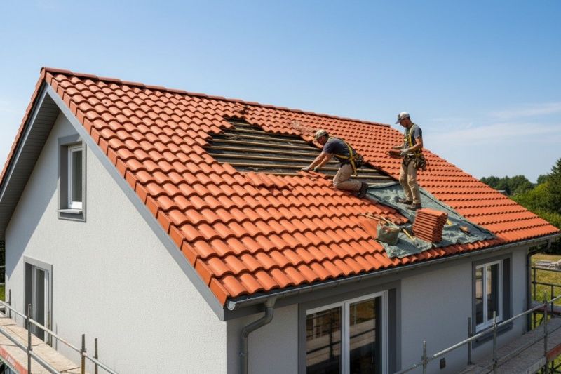 Tile Roof Repair in Glenside, PA
