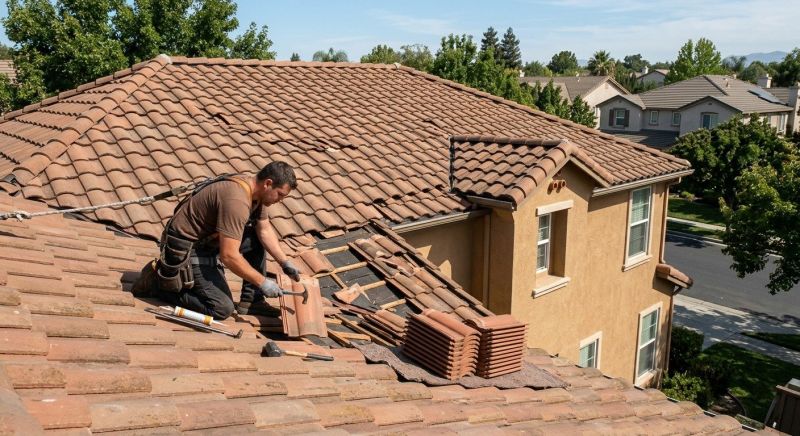 Tile Roof Repair in Lansdale, PA