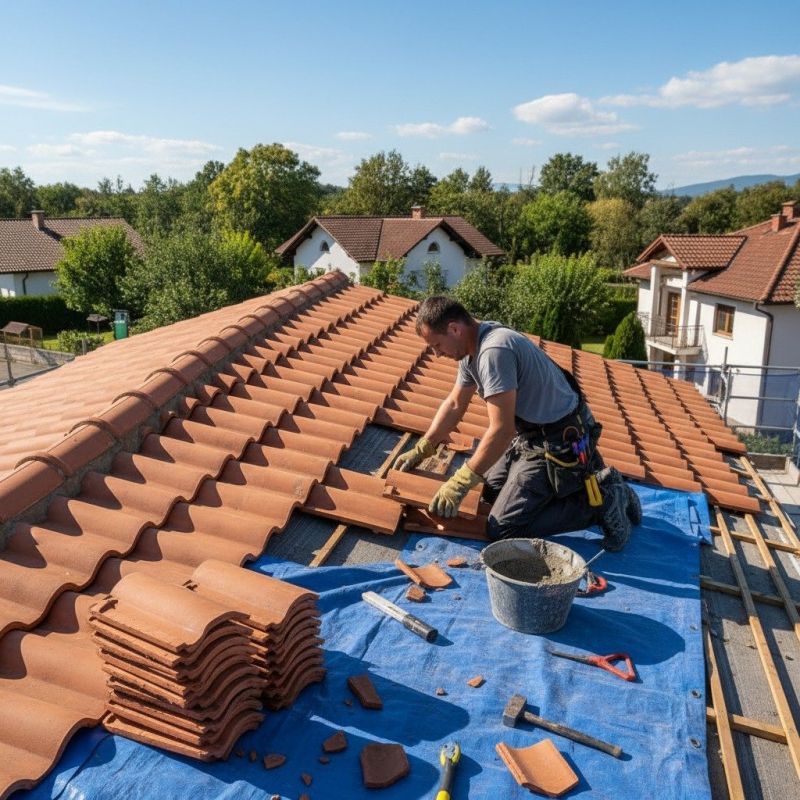 Tile Roof Repair in Lansdale, PA