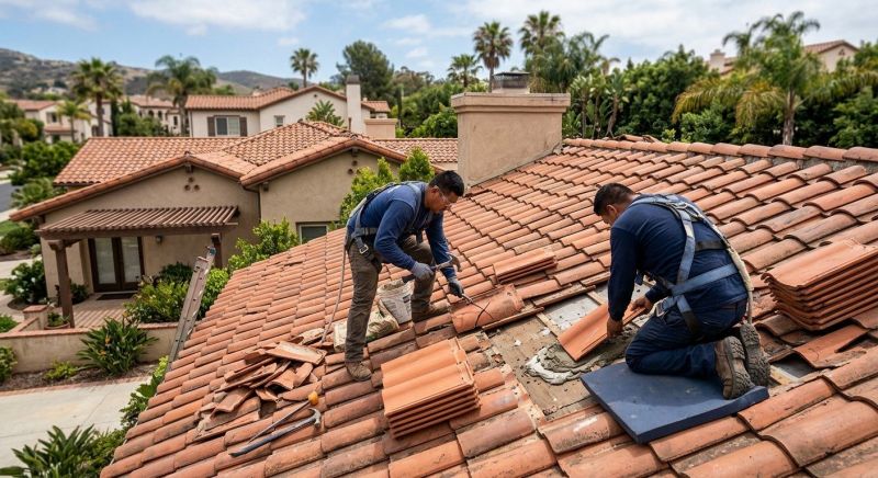 Tile Roof Repair in Collegeville, PA