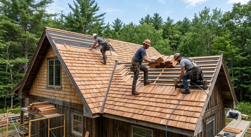Wood Roofing Installation in Chester County, PA