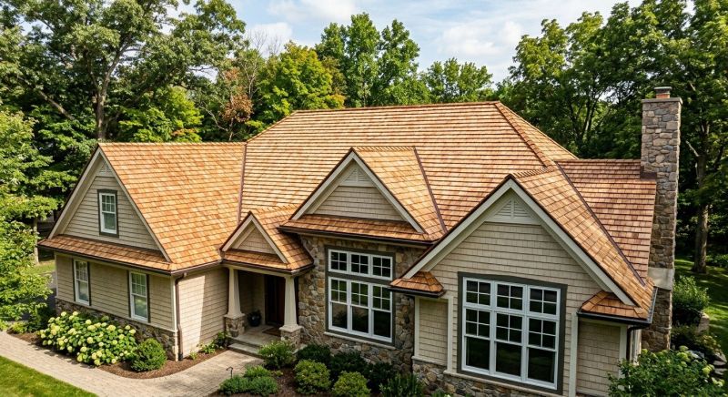 Wood Roofing Installation in Gilbertsville, PA