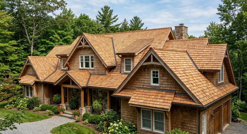 Wood Roofing Installation in Huntingdon Valley, PA