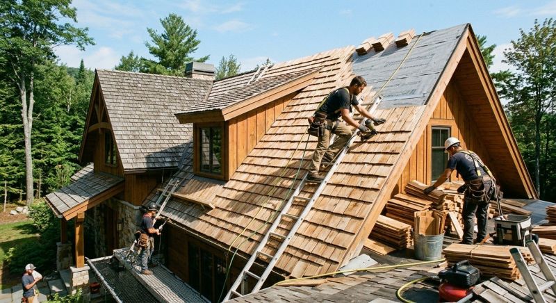 Wood Shake Roof Replacement in Glenolden, PA