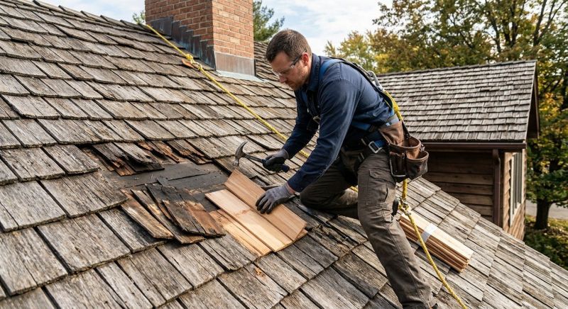 Wood Shingles Repair in Elverson, PA